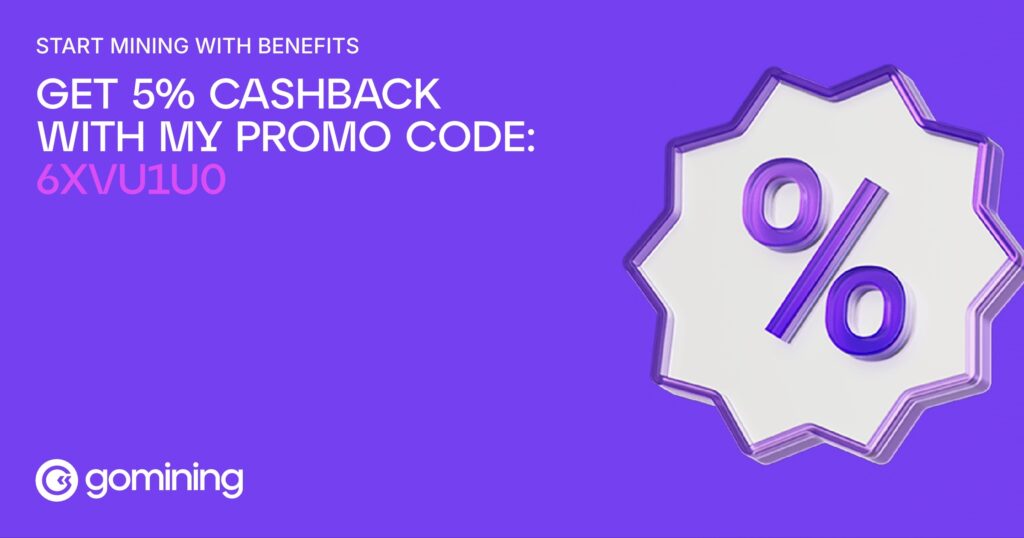 Sing up for Bitcoin Mining with GoMining