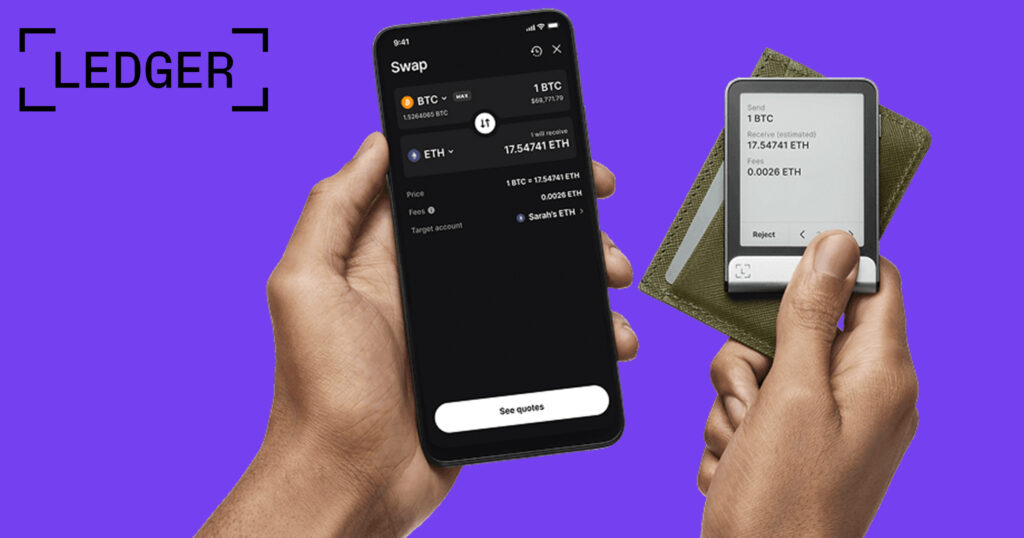 Ledger Flex and Ledger Live Hard Wallet Combination